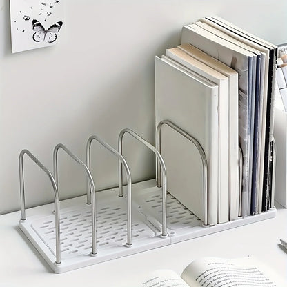 Minimalist Desktop File Organizer Rack