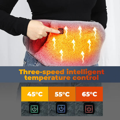 USB Heated Waist & Hand Warmer Belt