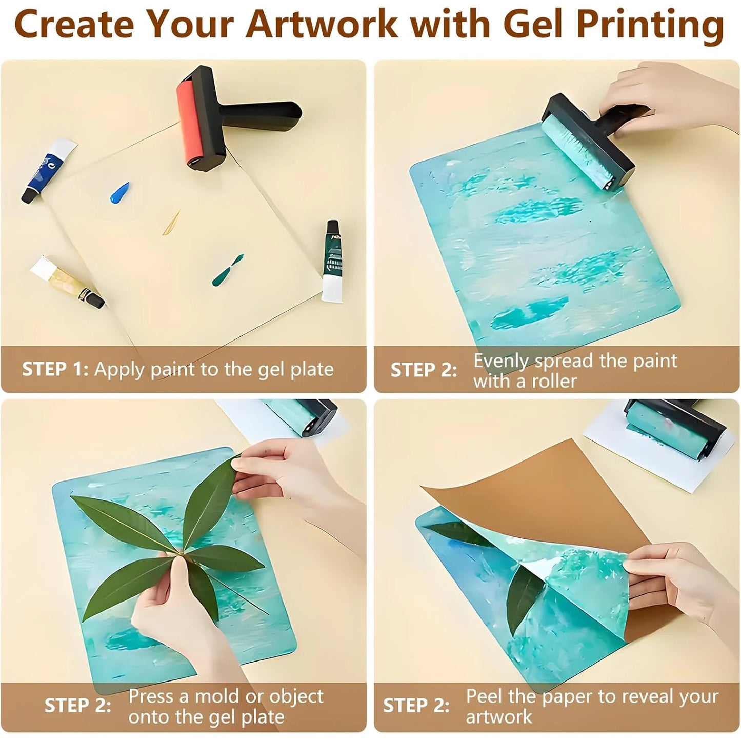 Reusable Gel Printing Plate