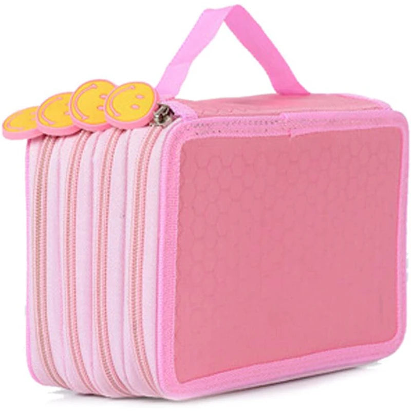 Large Capacity 72-Slot Pencil Case
