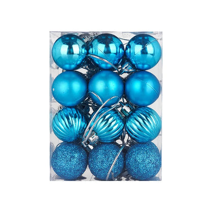 24-Piece Mini Christmas Bauble Set