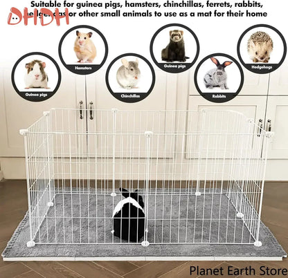 Washable Cage Liner Mats for Rabbits & Small Pets