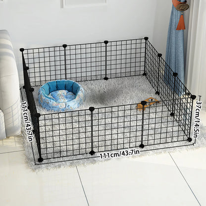 Modular Wire Pet Playpen & Indoor Dog Enclosure
