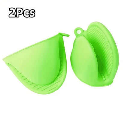 2-Pack Silicone Heat Resistant Pot Holder Gloves