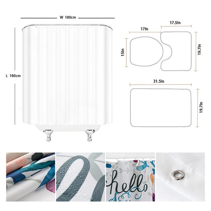 Ocean Seabed Bathroom Set
