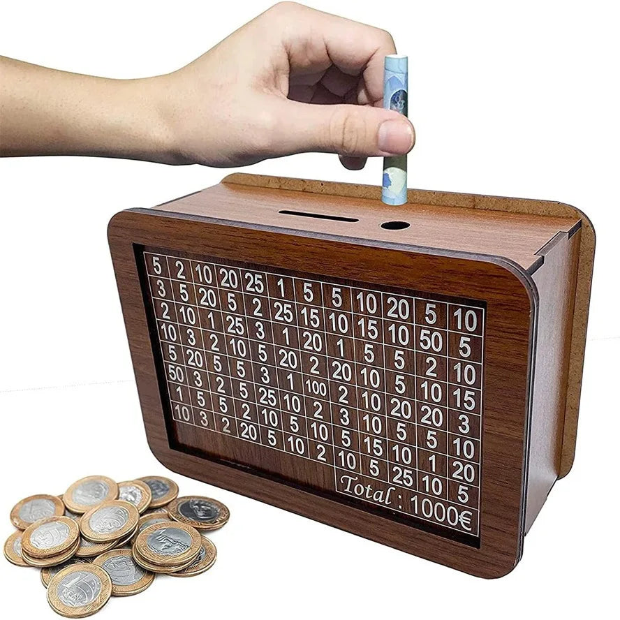 Cash Saving Box Piggy Bank