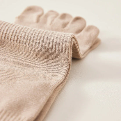 Men’s Cotton Toe Socks 6 Pairs