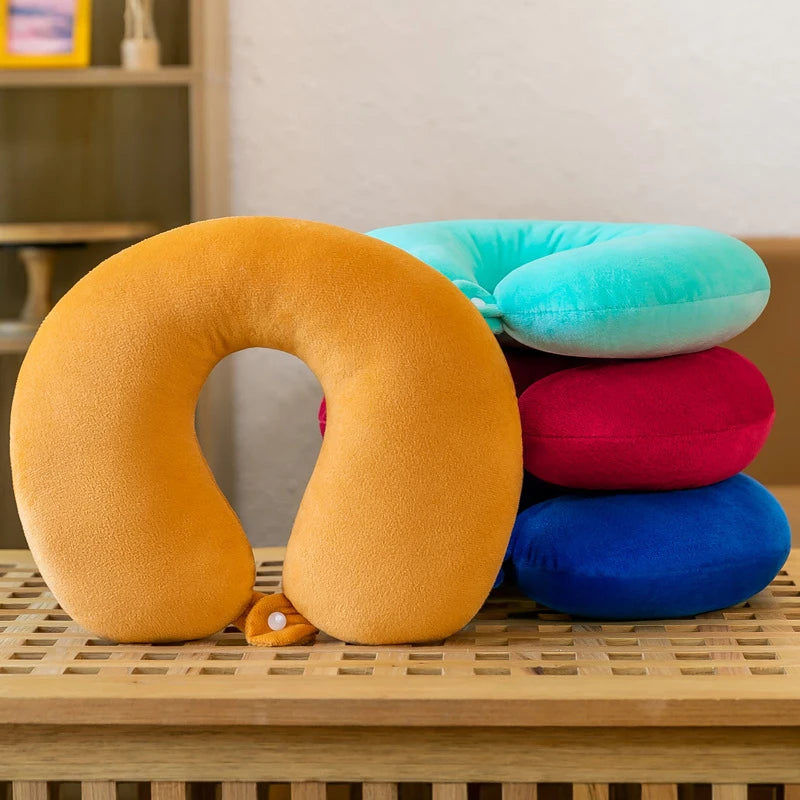 U-Shaped Memory Foam Travel Neck Pillow