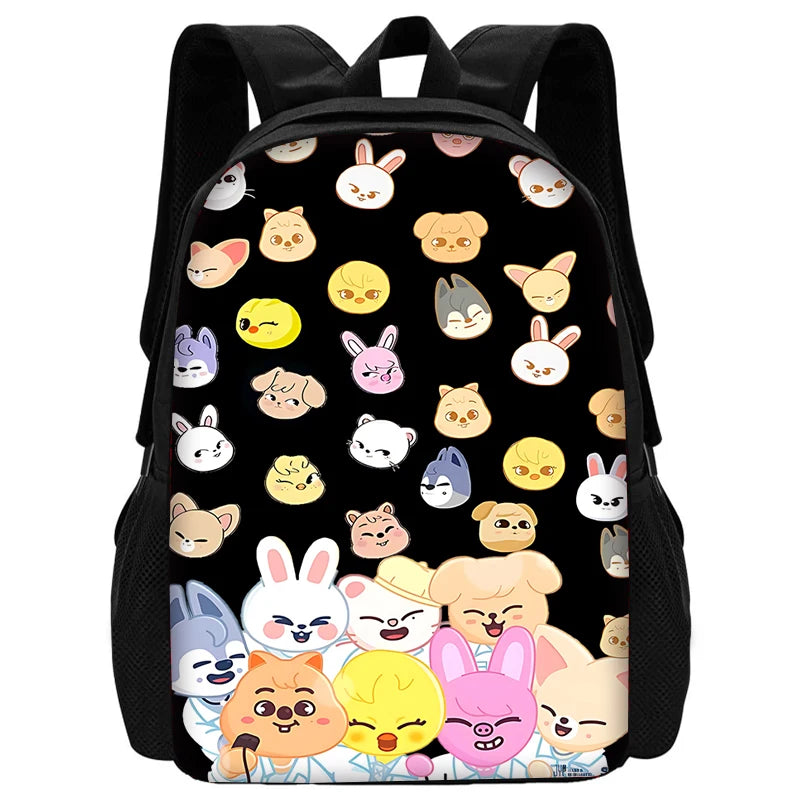 Stray Kids 3-Piece School Bag Set