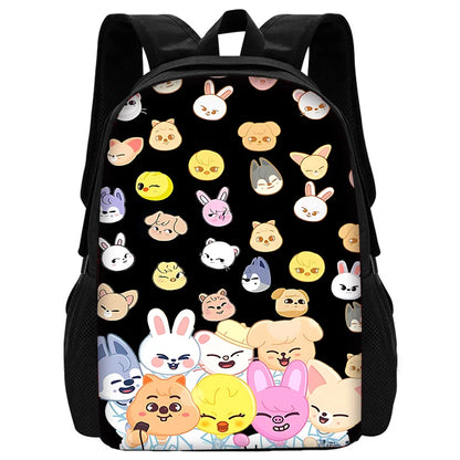 Stray Kids 3-Piece School Bag Set
