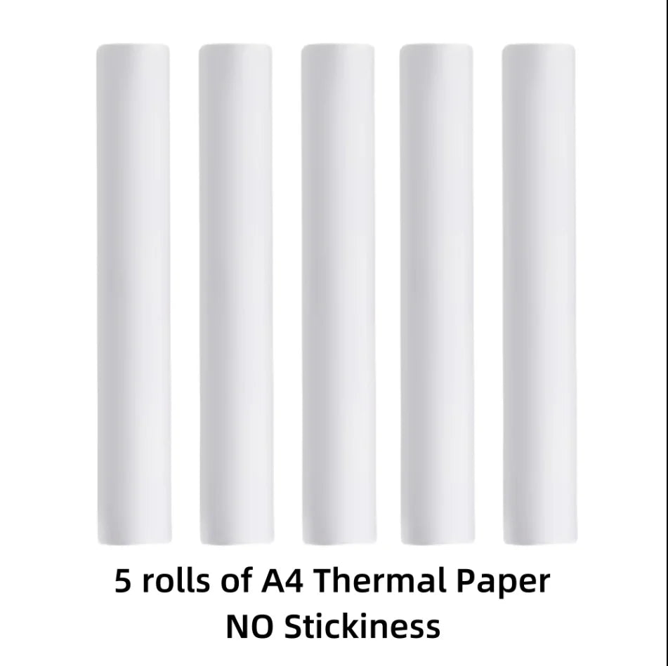 A4 Thermal Paper Rolls for Portable Thermal Printers