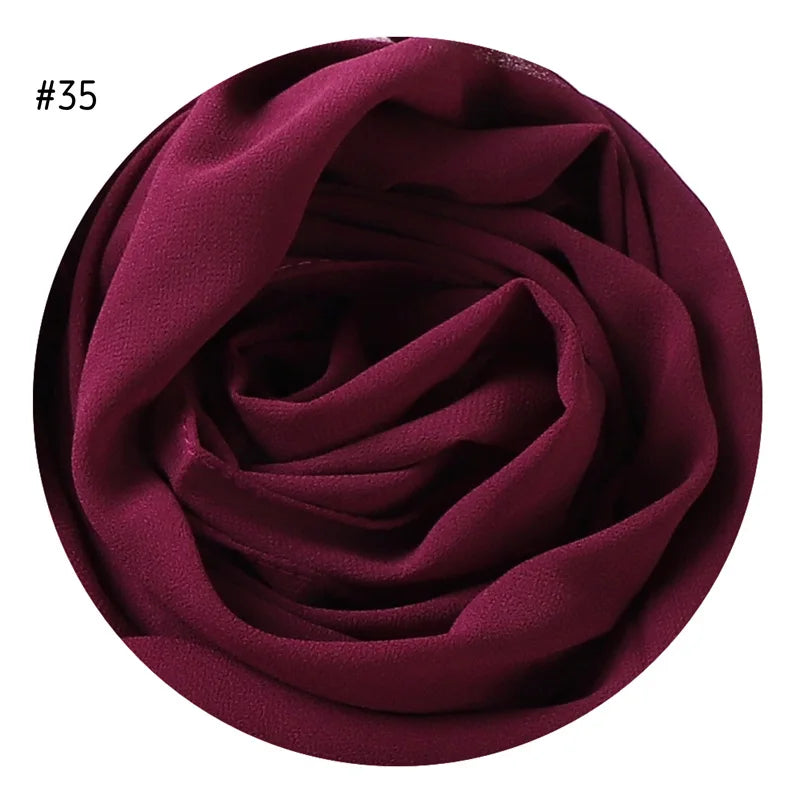 Malaysian Pearl Chiffon Hijab Scarf