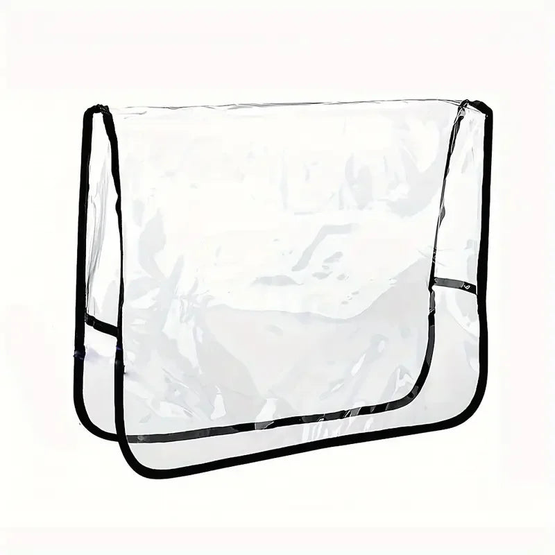 Transparent Salon Chair Back Cover