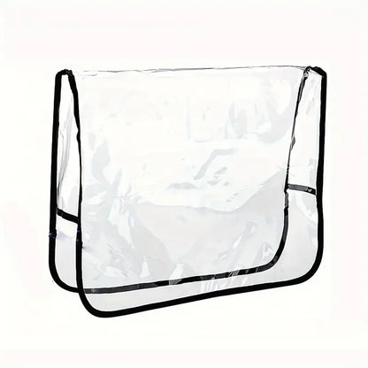 Transparent Salon Chair Back Cover