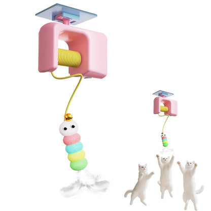 Caterpillar & Flying Bird Interactive Cat Toy