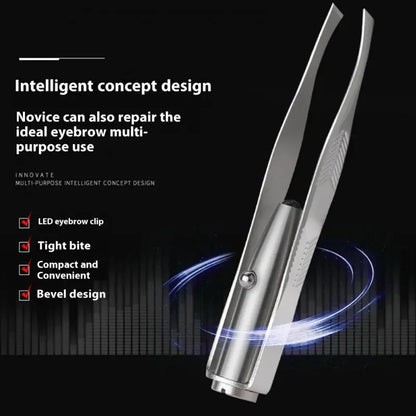 LED Light Precision Tweezers