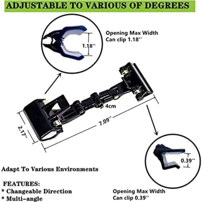 Adjustable 360° Rotatable Document Holder for Desk