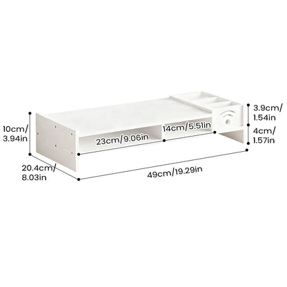 2-Tier Ergonomic Monitor Stand Riser