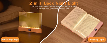 LED Flat Panel Book Reading Light