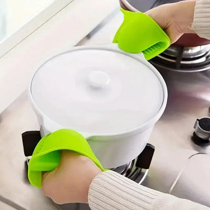 2-Pack Silicone Heat Resistant Pot Holder Gloves