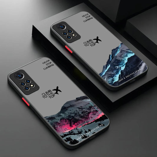 Snow Mountain Landscape Case For Xiaomi Redmi Note