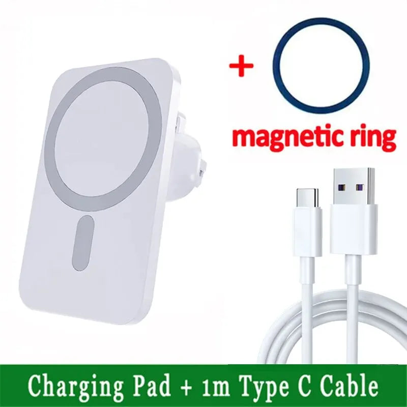 Magnetic Wireless Car Charger & Vent Mount for iPhone