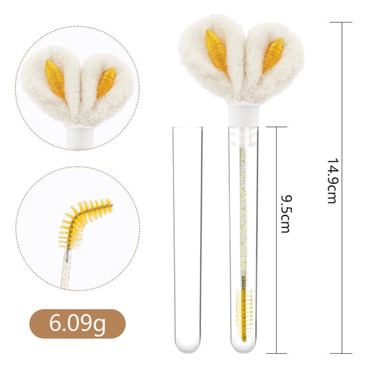 Tube Eyelash Brush Set