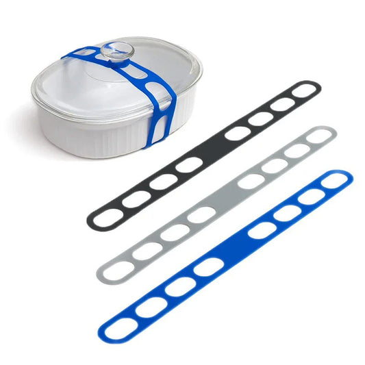 Stretchable Silicone Lid Strap for Food Containers