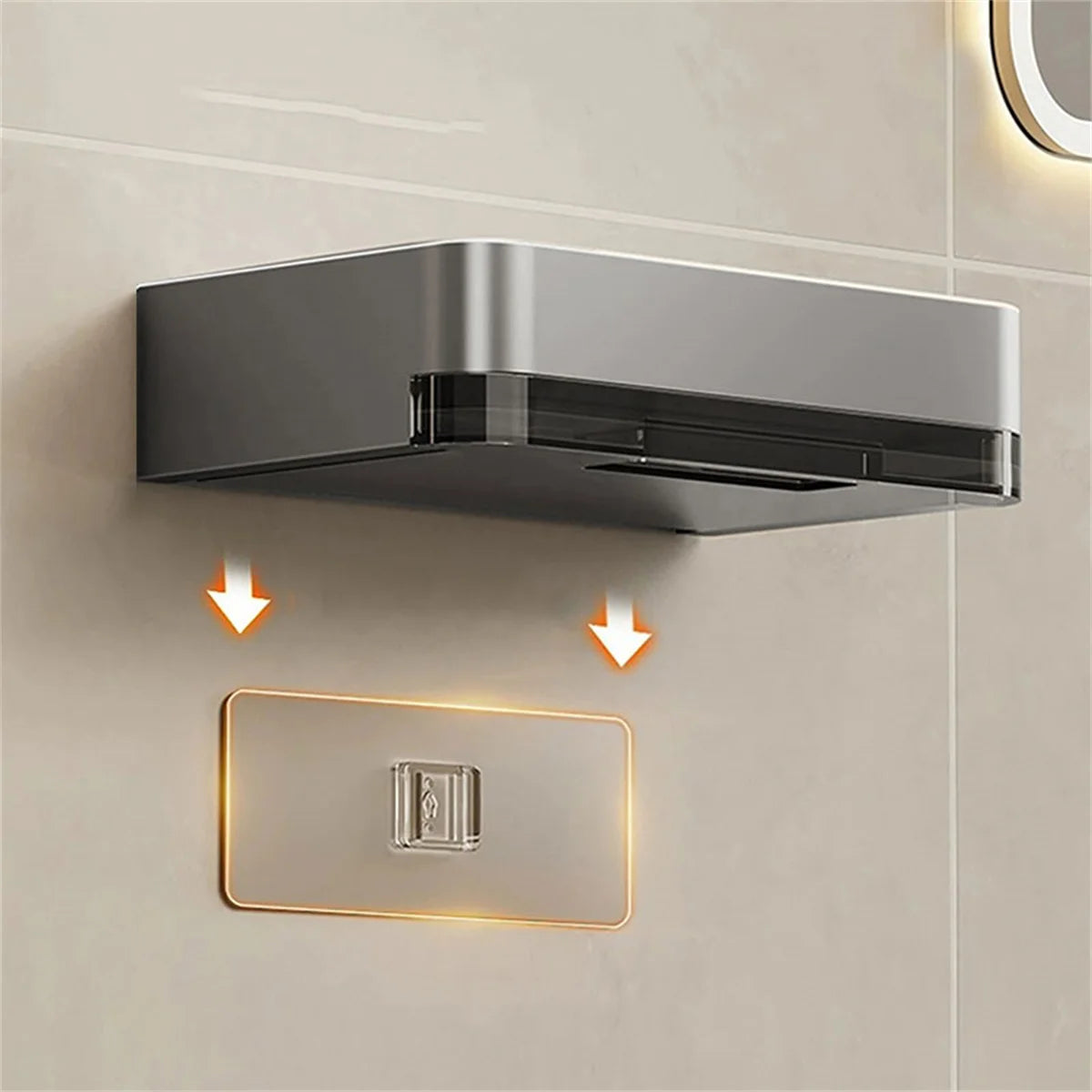 Wall-Mounted Bathroom Soap Dish