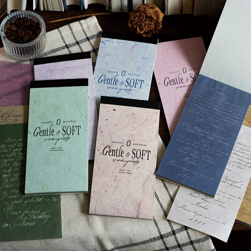 Vintage Gentle Soft Memo Paper Pack