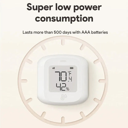 Smart WiFi & Zigbee Temperature Humidity Sensor
