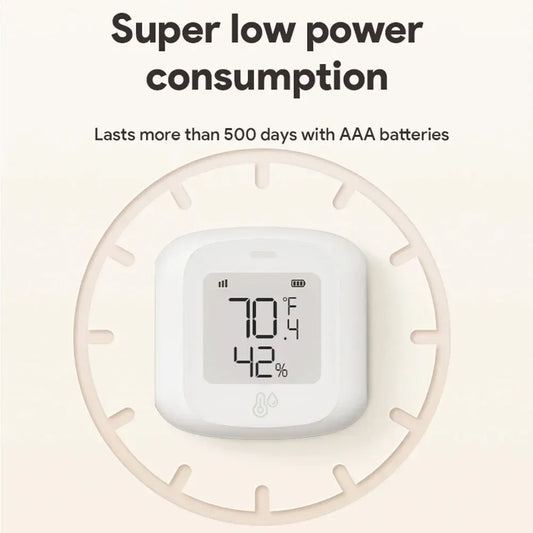 Smart WiFi & Zigbee Temperature Humidity Sensor