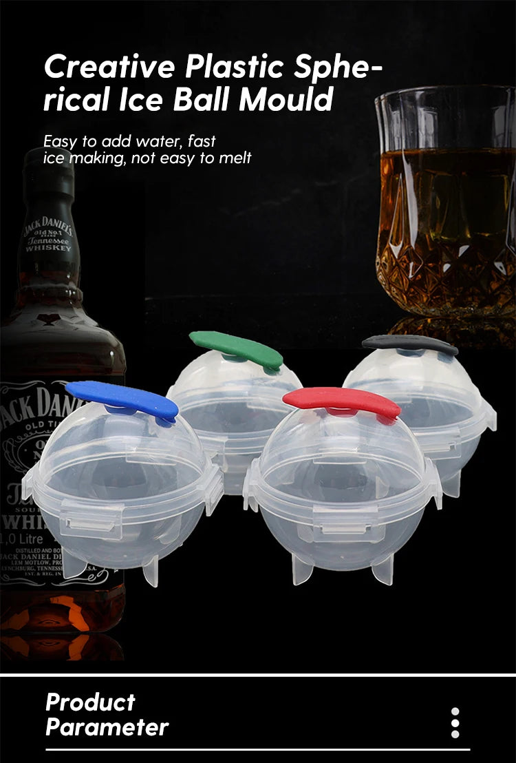 Round Ice Ball Mold Set