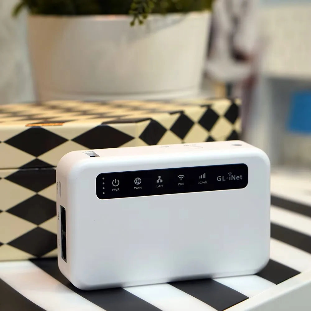 GL-XE300 OpenWrt Travel WiFi Hotspot with Battery