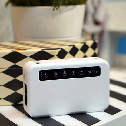 GL-XE300 OpenWrt Travel WiFi Hotspot with Battery