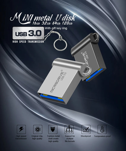 MicroDrive USB 3.0 Mini Flash Drive