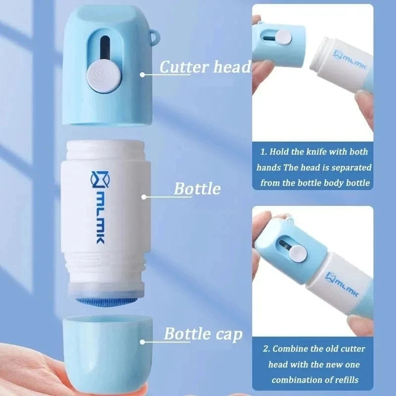 2-in-1 Privacy Protection Roller & Box Opener