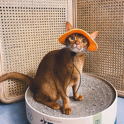 Adjustable Cotton Cat Sun Hat