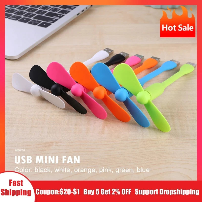 Mini USB Flexible Fan