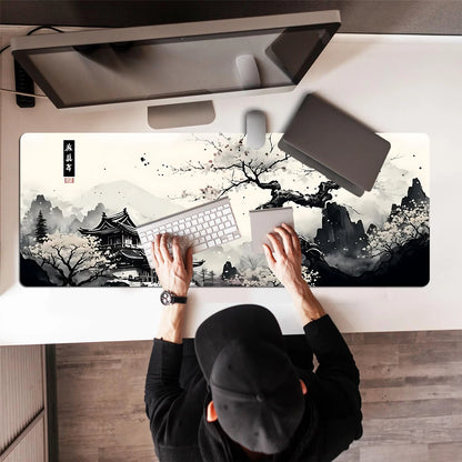 Landscape Ink Painting Mouse Pad