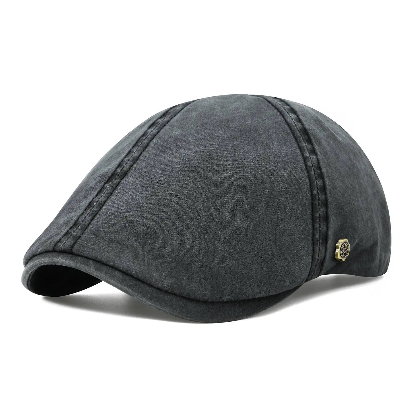 Cotton Newsboy Ivy Flat Cap