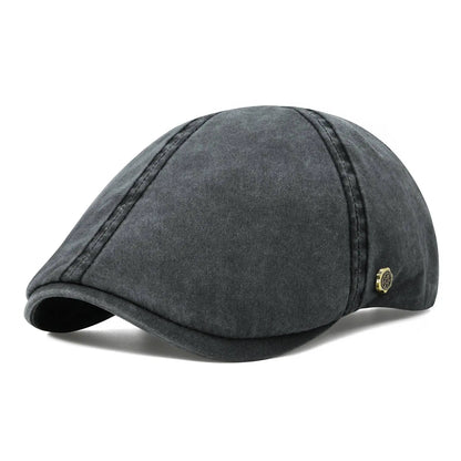Cotton Newsboy Ivy Flat Cap