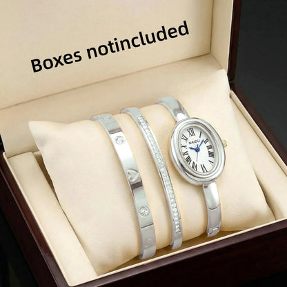Women's Minimalist Roman Scale Quartz Fashion Watch