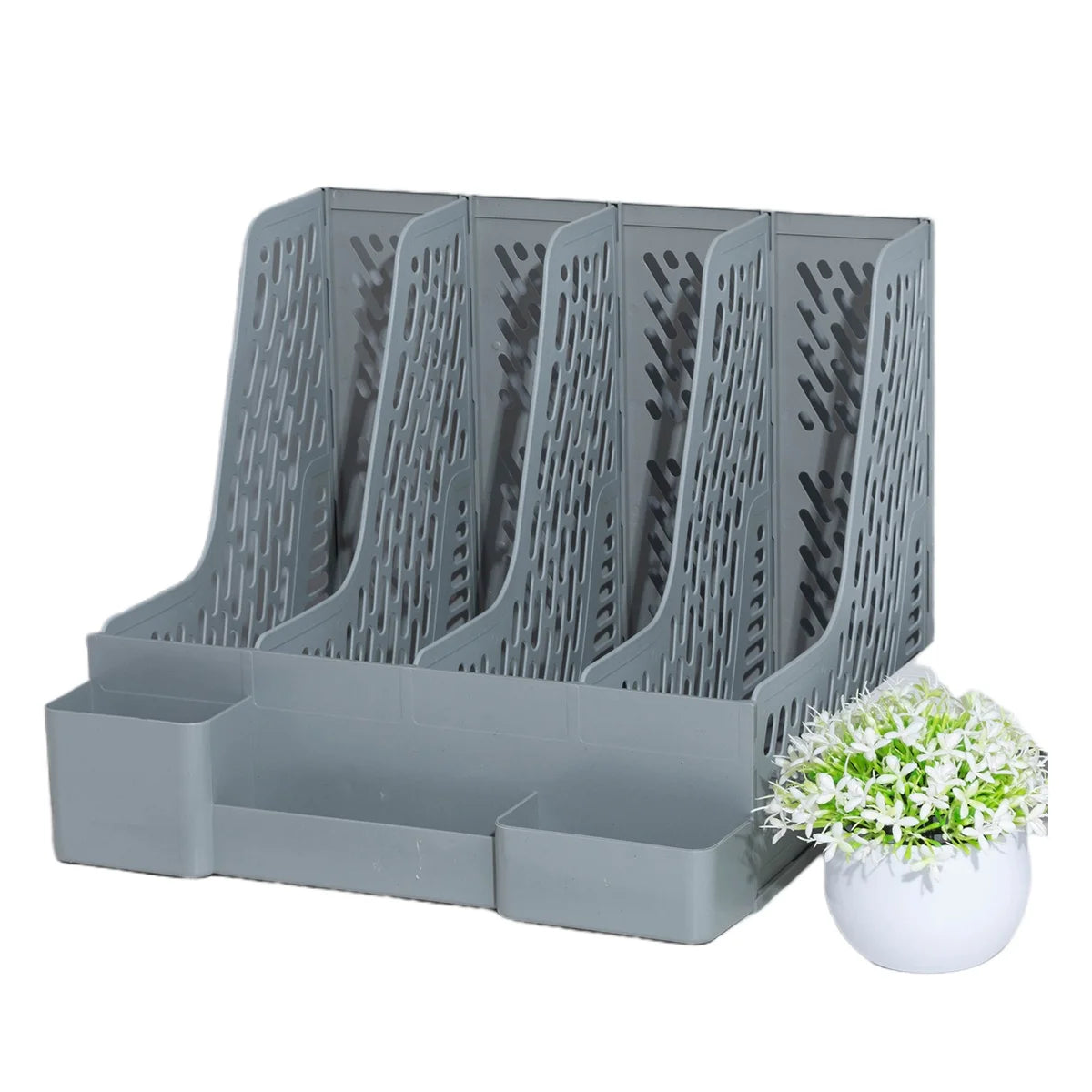 Desktop File Organizer with 4 Columns