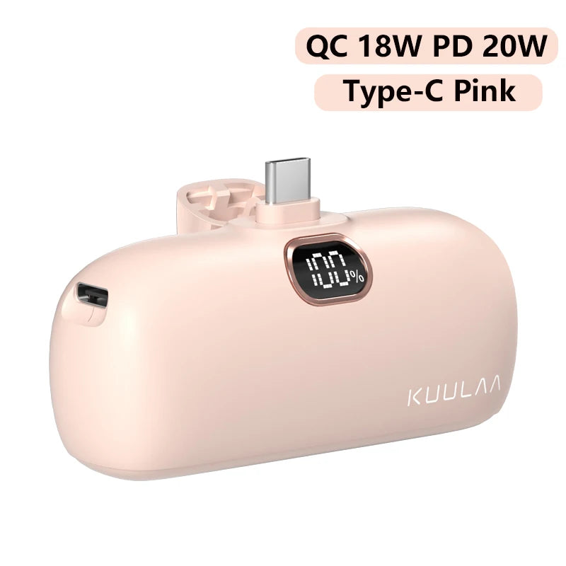 20W Fast Charging Portable Power Bank