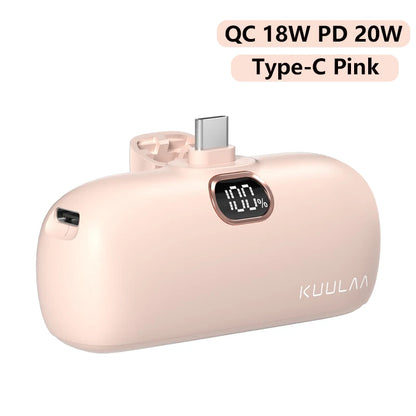 20W Fast Charging Portable Power Bank