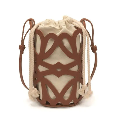 Minimalist Bucket Crossbody Handbag