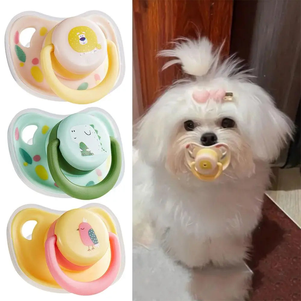 Silicone Pet Pacifier Chew Toy