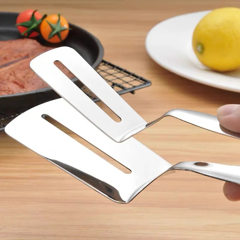 Double-Sided Cooking Tongs for Grilling & Frying