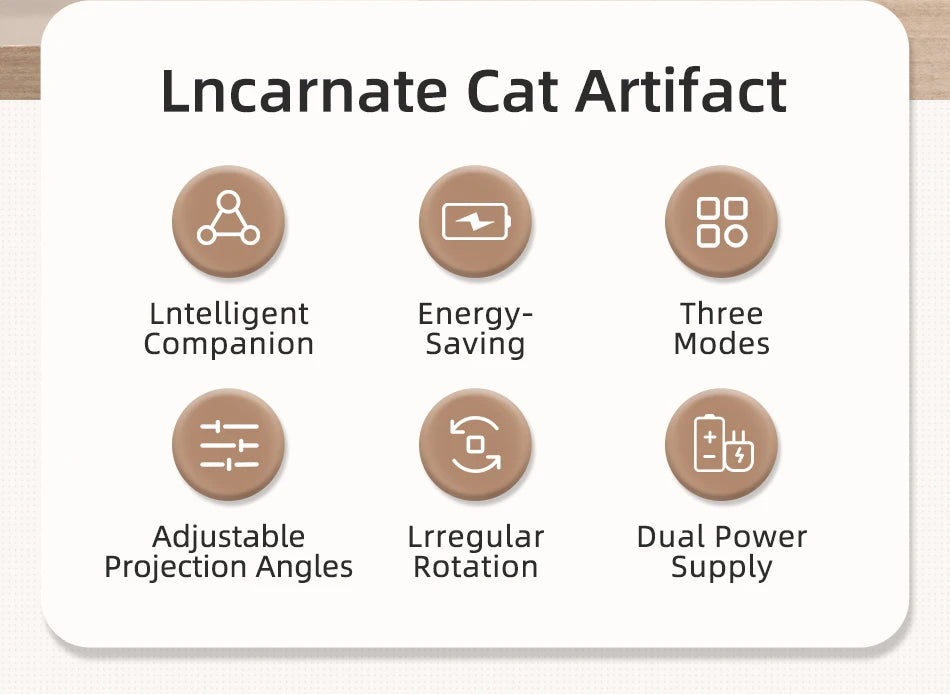 Automatic Interactive Laser Cat Toy